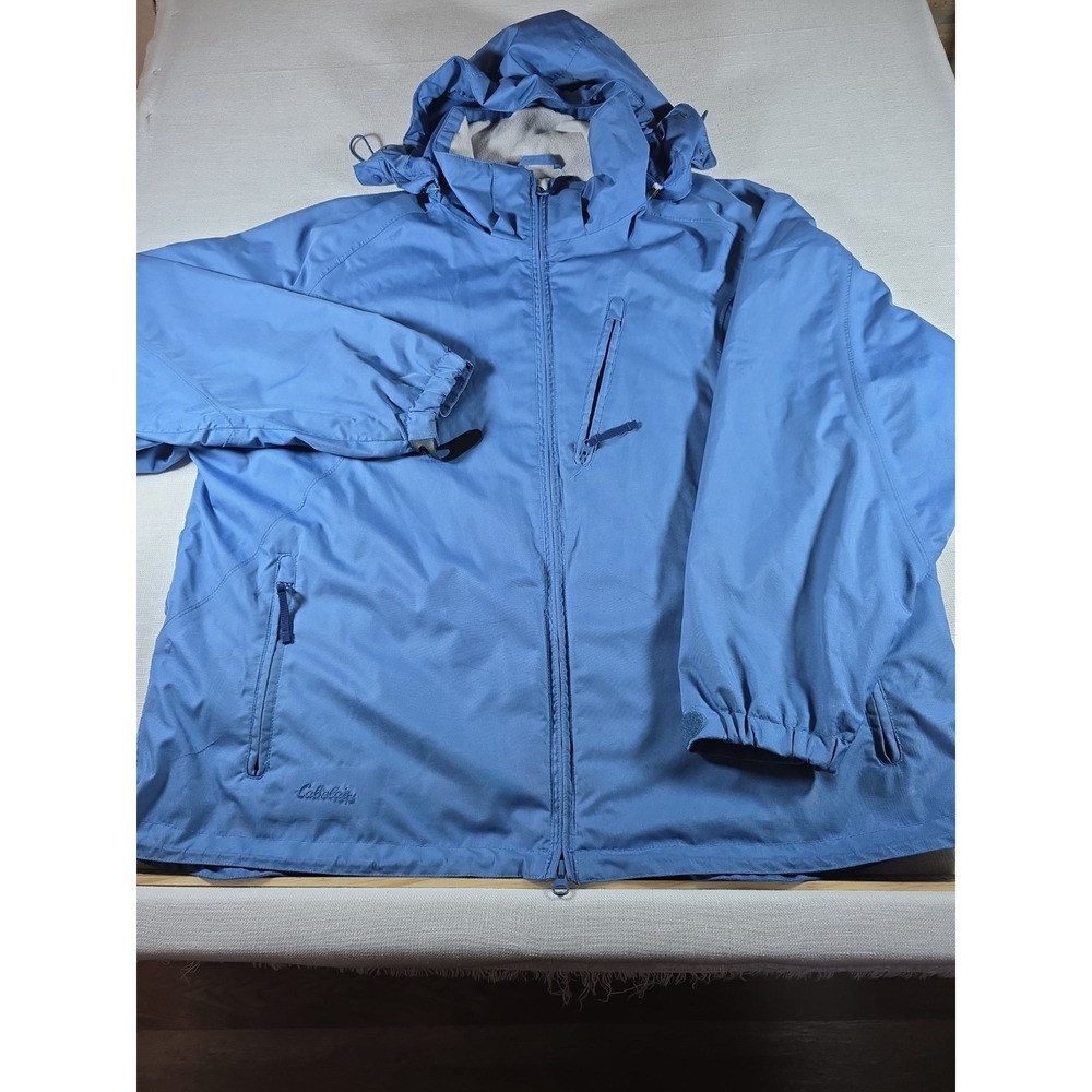 Cabelas Women's Outerwear Full Zip Jacket 2xl